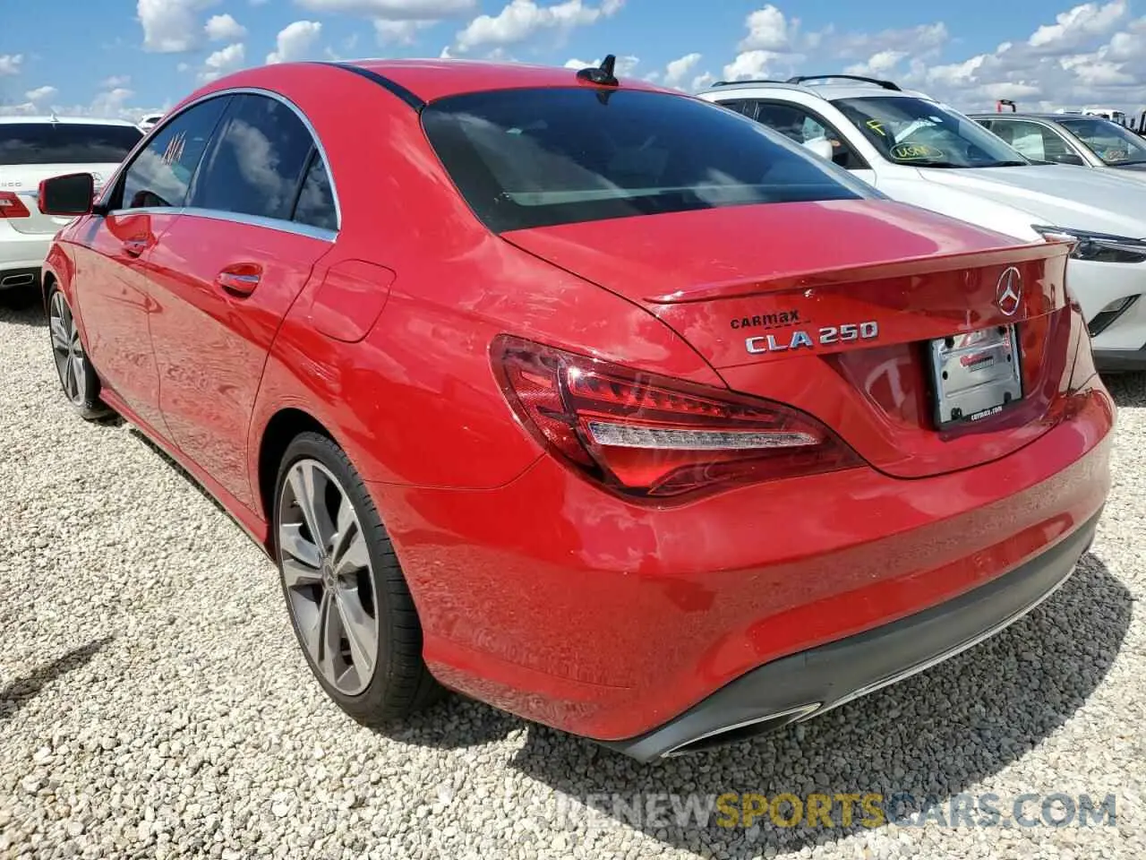 3 Photograph of a damaged car WDDSJ4EB4KN711610 MERCEDES-BENZ CLA-CLASS 2019