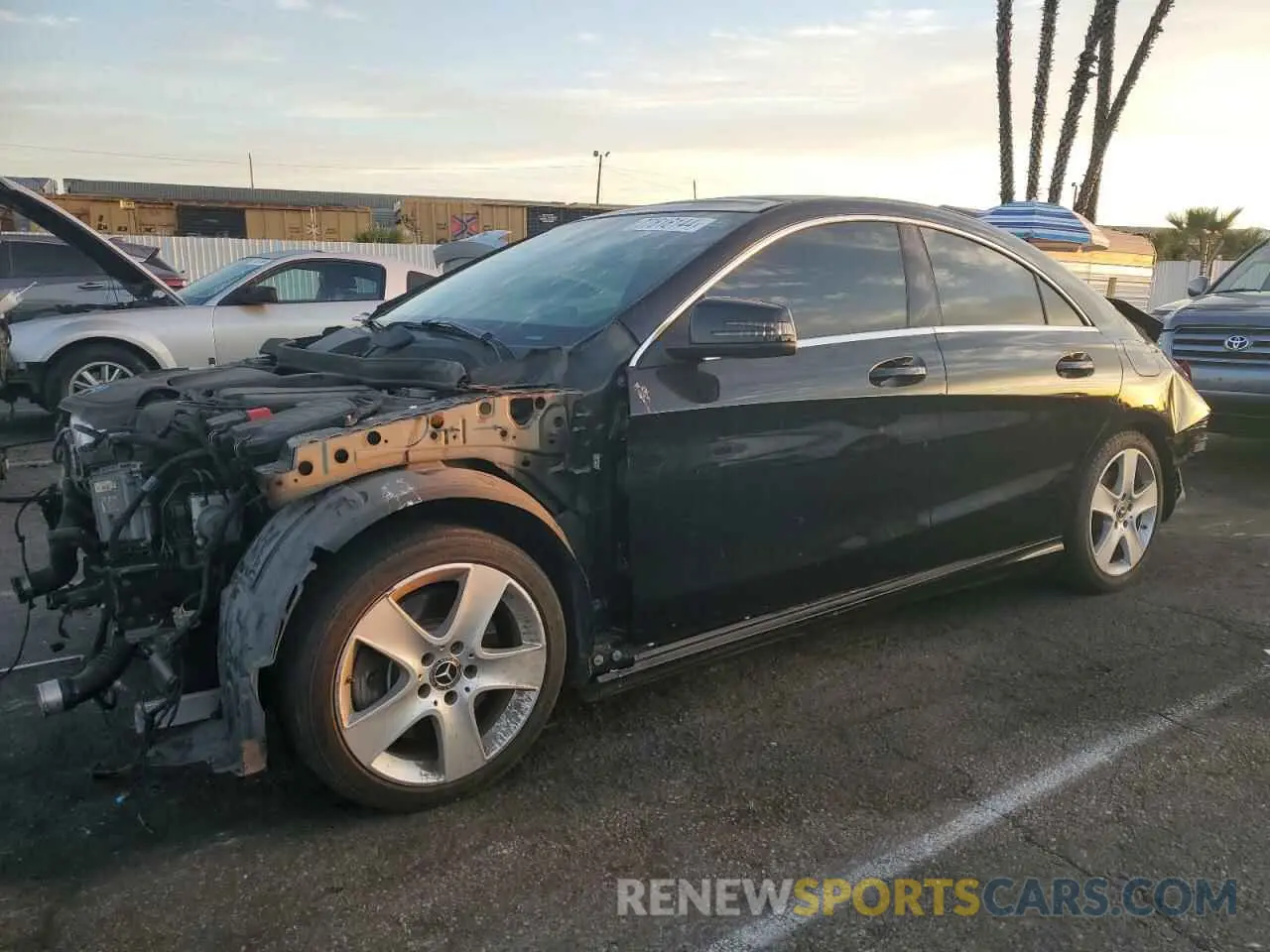1 Photograph of a damaged car WDDSJ4EB5KN699645 MERCEDES-BENZ CLA-CLASS 2019