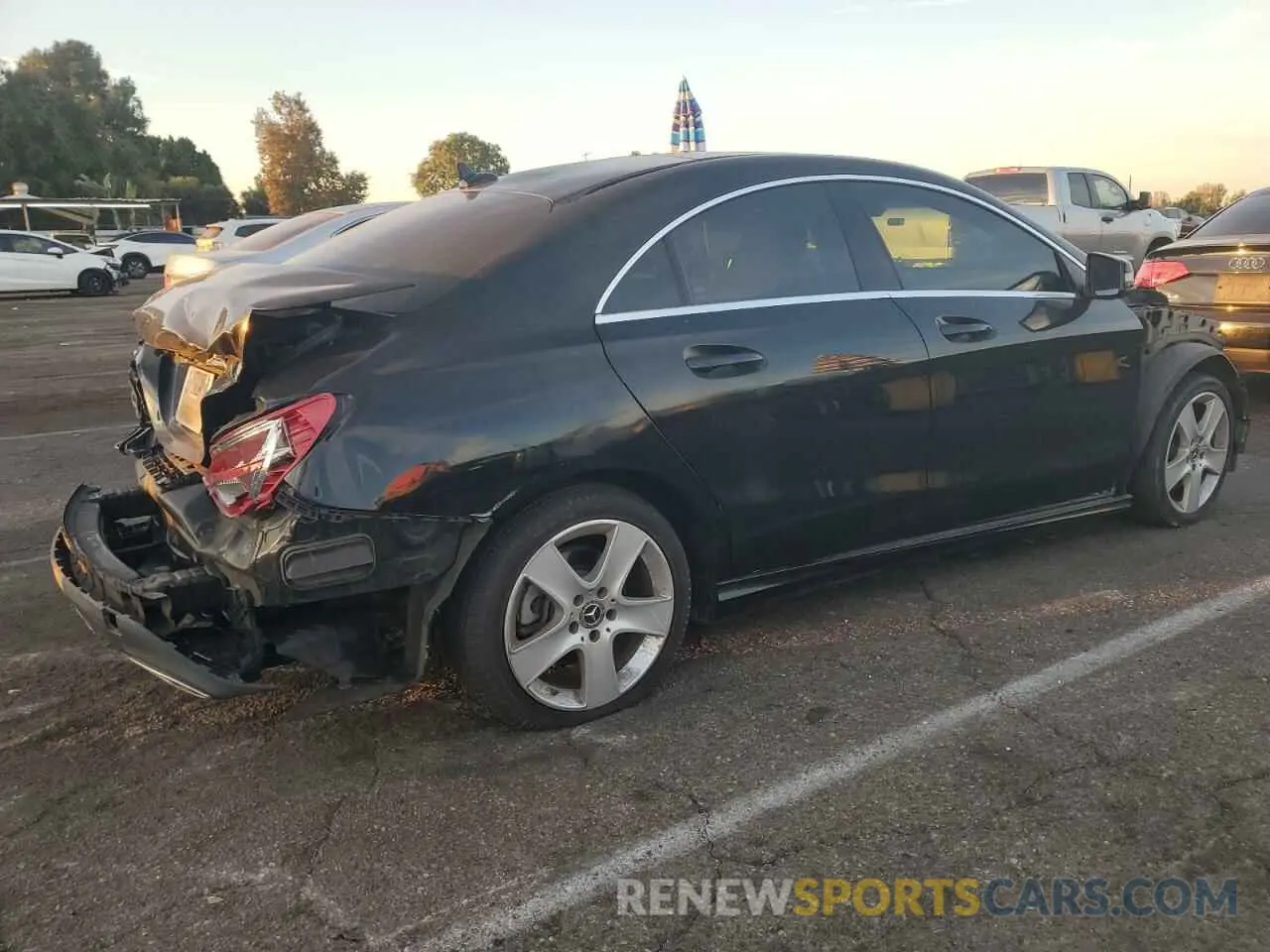 3 Photograph of a damaged car WDDSJ4EB5KN699645 MERCEDES-BENZ CLA-CLASS 2019