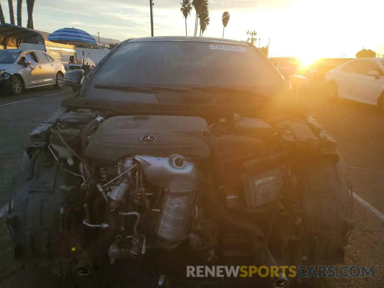5 Photograph of a damaged car WDDSJ4EB5KN699645 MERCEDES-BENZ CLA-CLASS 2019