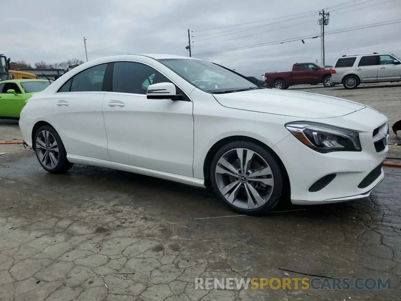 4 Photograph of a damaged car WDDSJ4EB5KN712717 MERCEDES-BENZ CLA-CLASS 2019