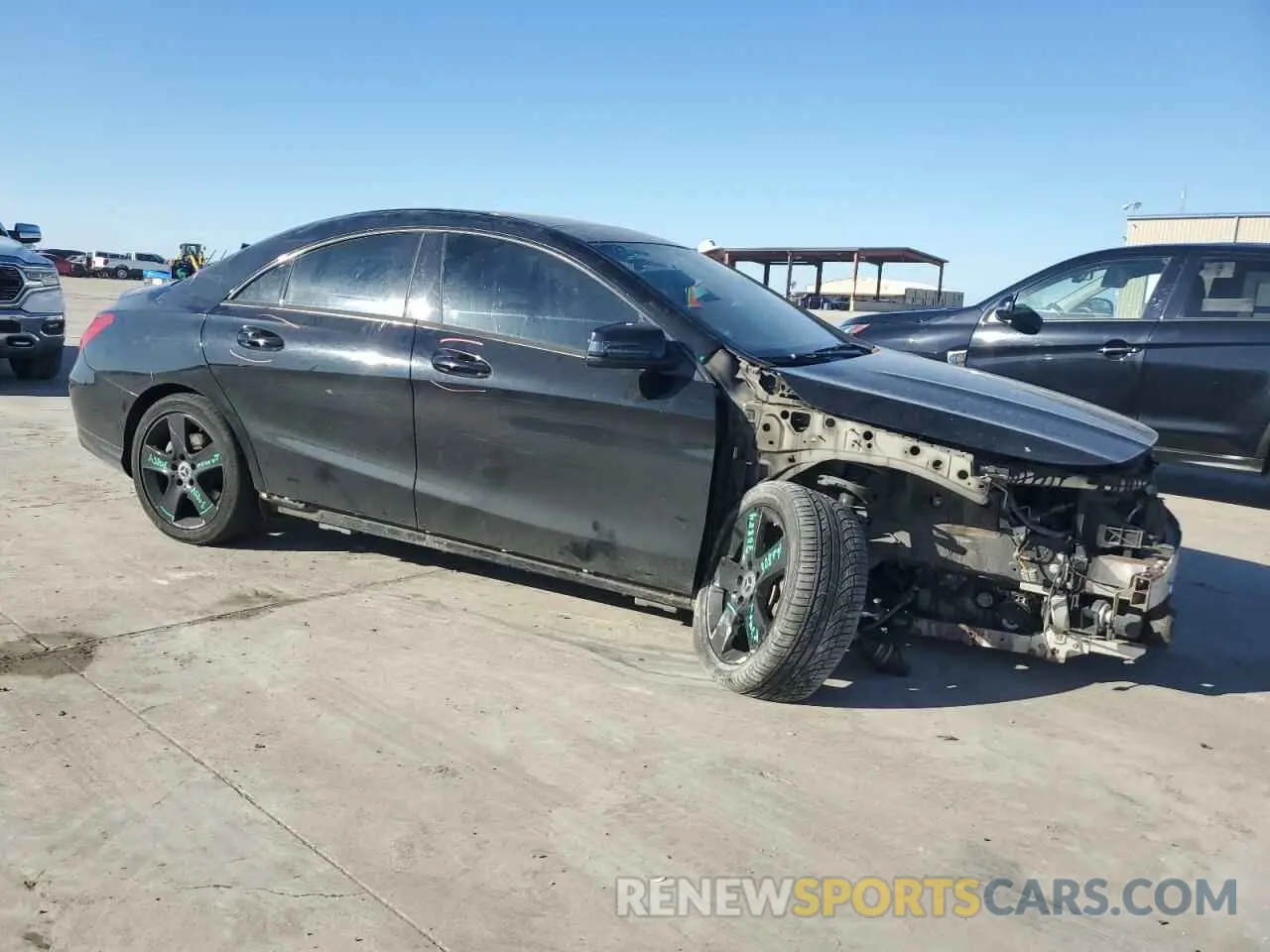 4 Photograph of a damaged car WDDSJ4EB5KN738752 MERCEDES-BENZ CLA-CLASS 2019