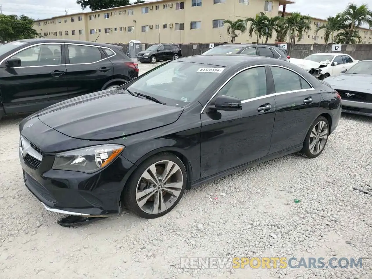 1 Photograph of a damaged car WDDSJ4EB5KN749878 MERCEDES-BENZ CLA-CLASS 2019