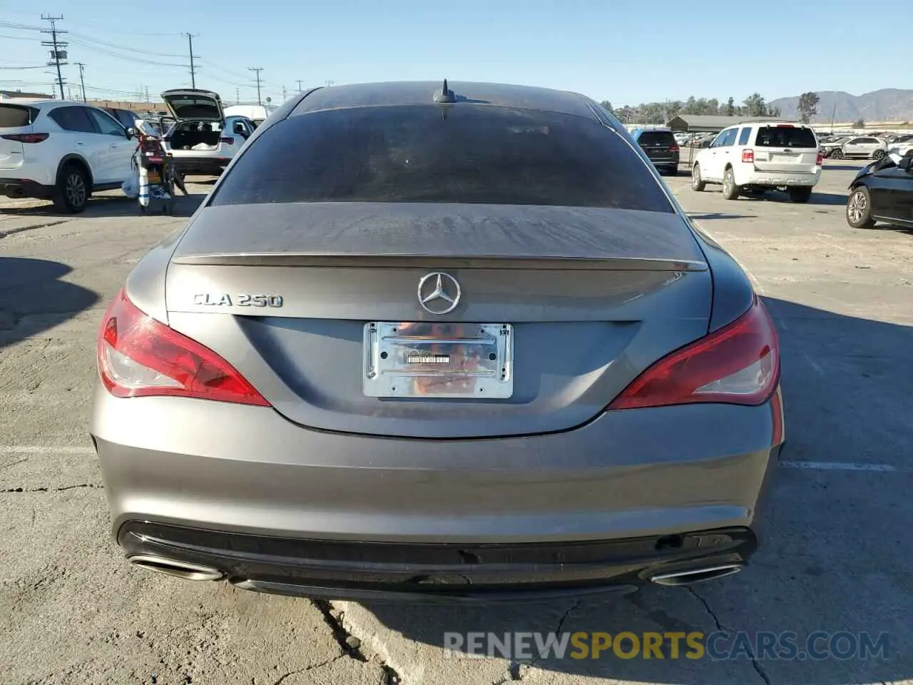 6 Photograph of a damaged car WDDSJ4EB5KN756099 MERCEDES-BENZ CLA-CLASS 2019