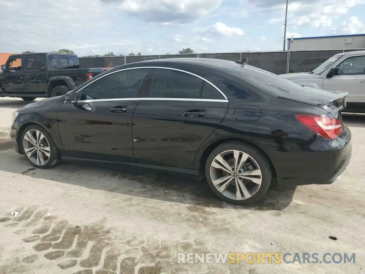 2 Photograph of a damaged car WDDSJ4EB6KN721510 MERCEDES-BENZ CLA-CLASS 2019