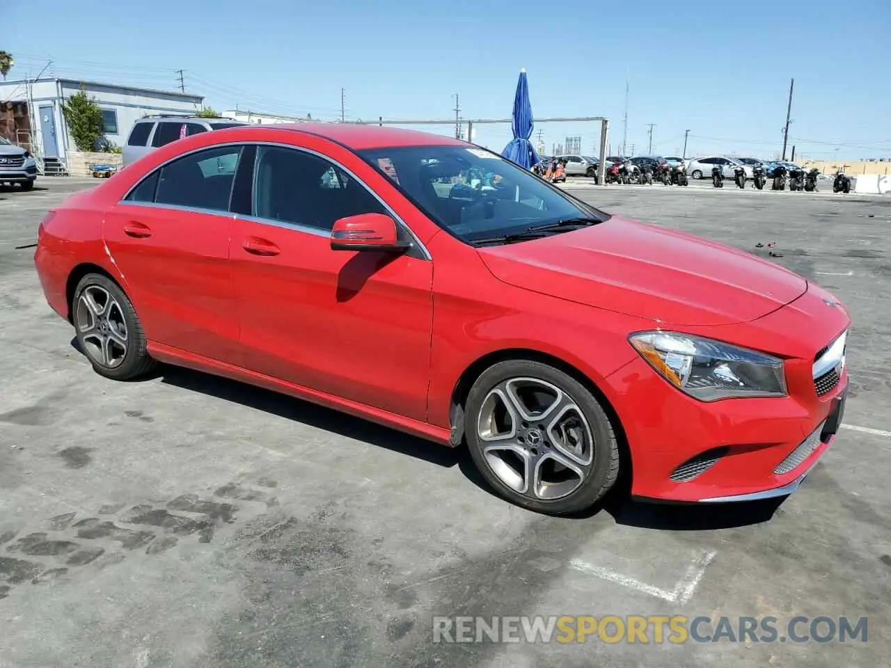 4 Photograph of a damaged car WDDSJ4EB7KN725677 MERCEDES-BENZ CLA-CLASS 2019