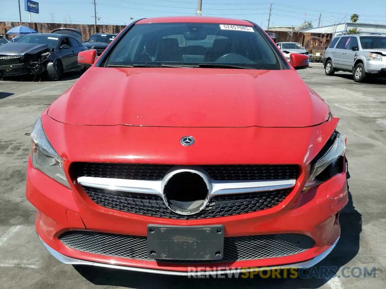 5 Photograph of a damaged car WDDSJ4EB7KN725677 MERCEDES-BENZ CLA-CLASS 2019