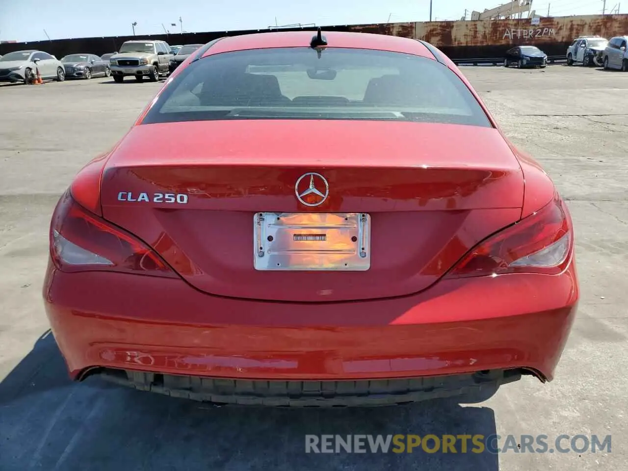 6 Photograph of a damaged car WDDSJ4EB7KN725677 MERCEDES-BENZ CLA-CLASS 2019