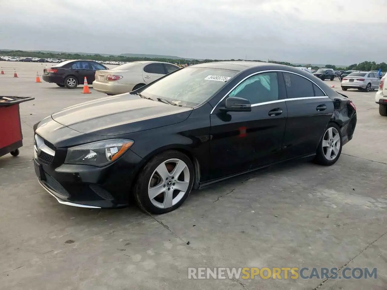 1 Фотография поврежденного автомобиля WDDSJ4EB7KN739546 MERCEDES-BENZ CLA-CLASS 2019