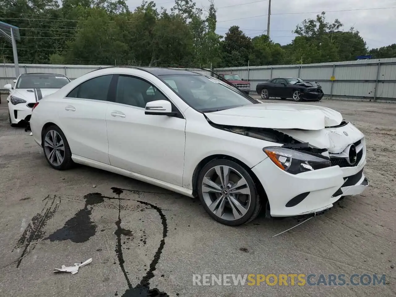 4 Photograph of a damaged car WDDSJ4EB7KN742219 MERCEDES-BENZ CLA-CLASS 2019