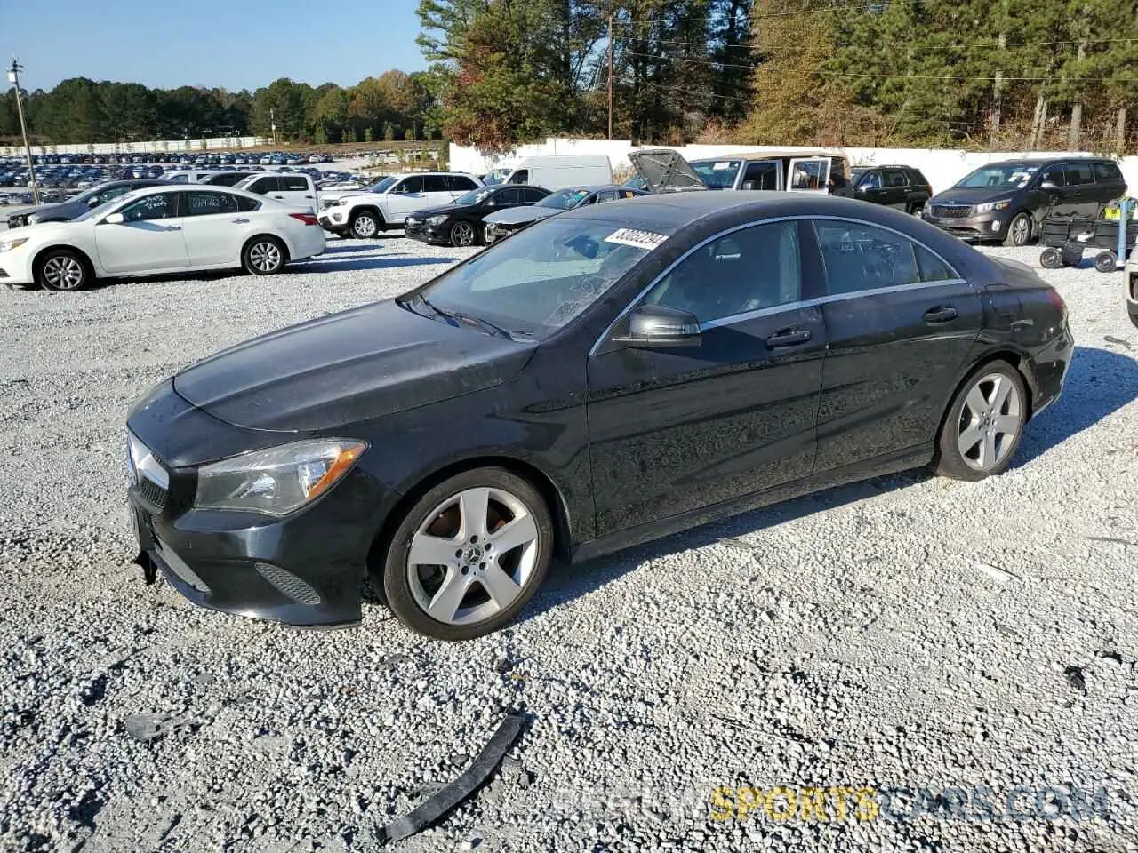 1 Фотография поврежденного автомобиля WDDSJ4EB8KN698666 MERCEDES-BENZ CLA-CLASS 2019