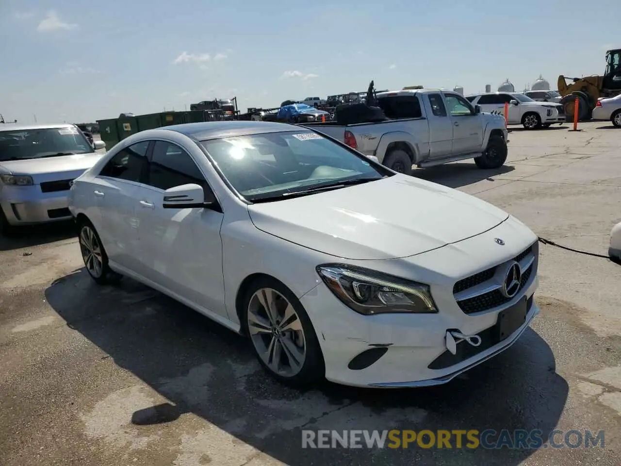 4 Photograph of a damaged car WDDSJ4EB8KN724229 MERCEDES-BENZ CLA-CLASS 2019