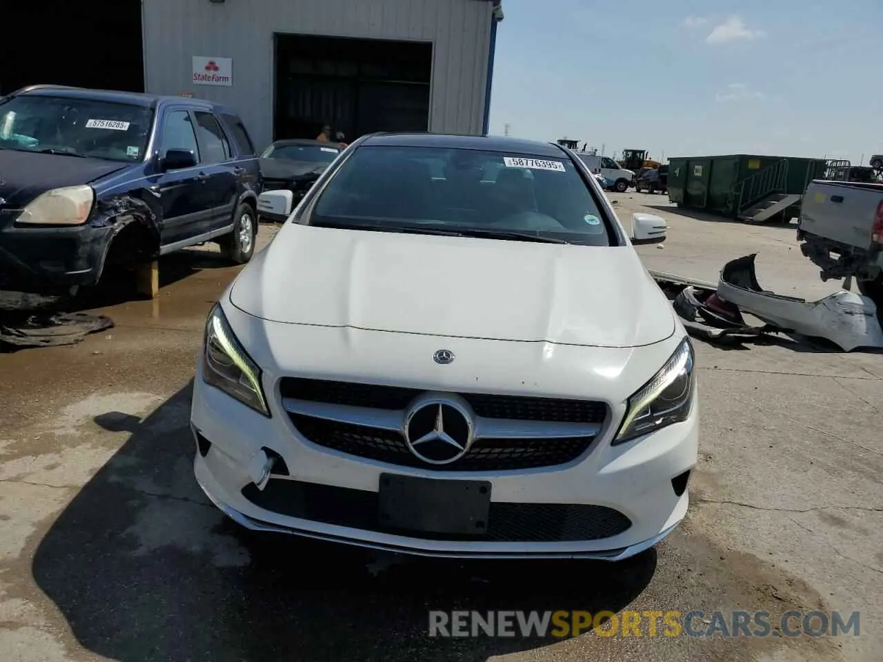 5 Photograph of a damaged car WDDSJ4EB8KN724229 MERCEDES-BENZ CLA-CLASS 2019