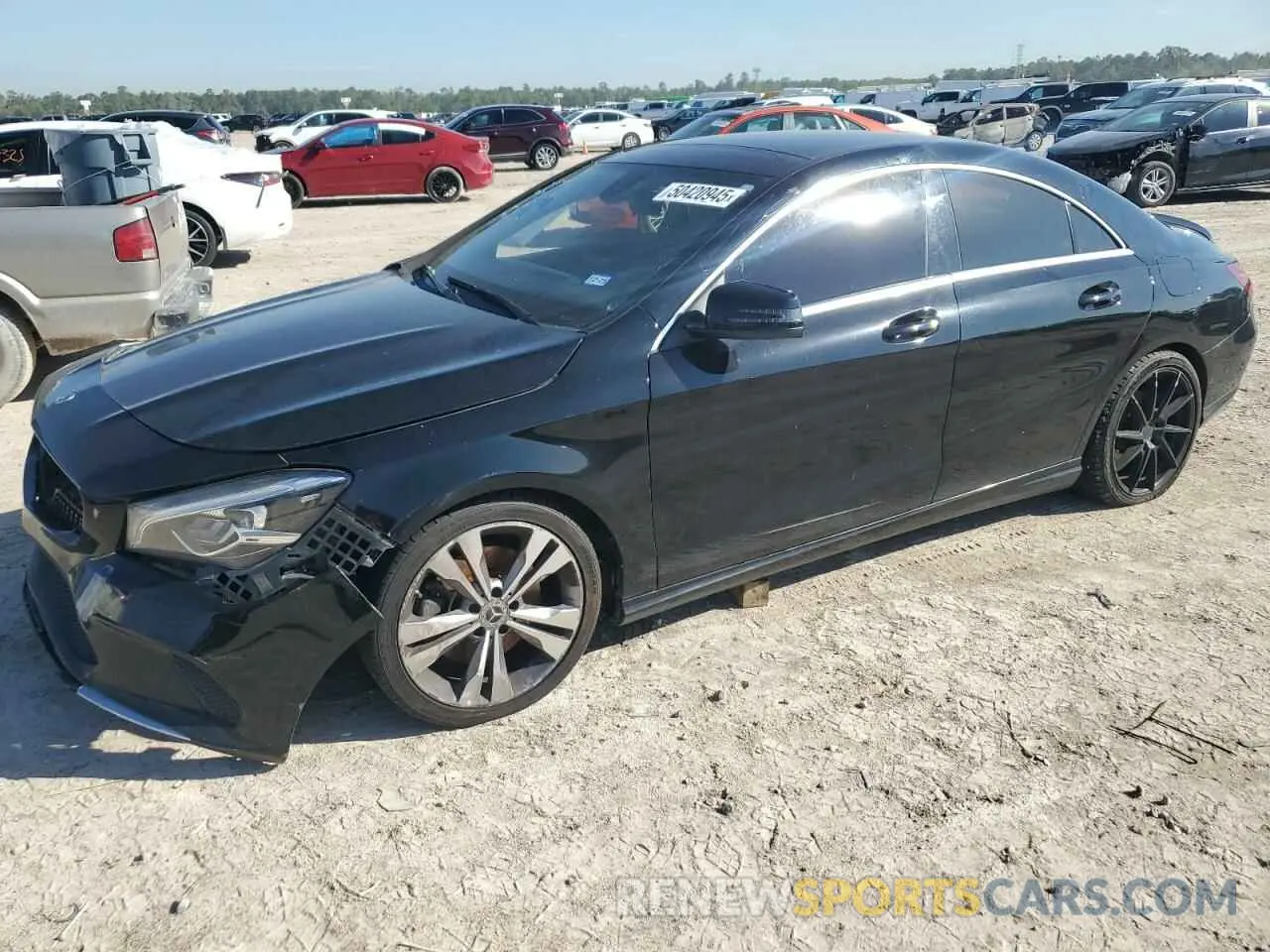 1 Photograph of a damaged car WDDSJ4EB9KN742402 MERCEDES-BENZ CLA-CLASS 2019