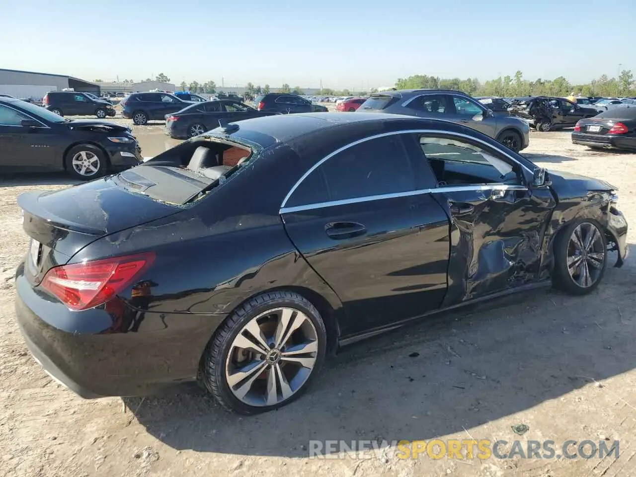 3 Photograph of a damaged car WDDSJ4EB9KN742402 MERCEDES-BENZ CLA-CLASS 2019