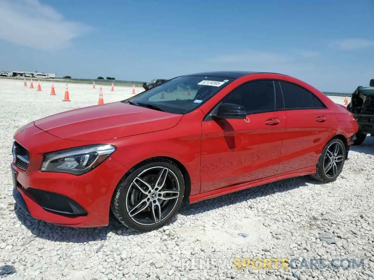 1 Photograph of a damaged car WDDSJ4EB9KN759684 MERCEDES-BENZ CLA-CLASS 2019