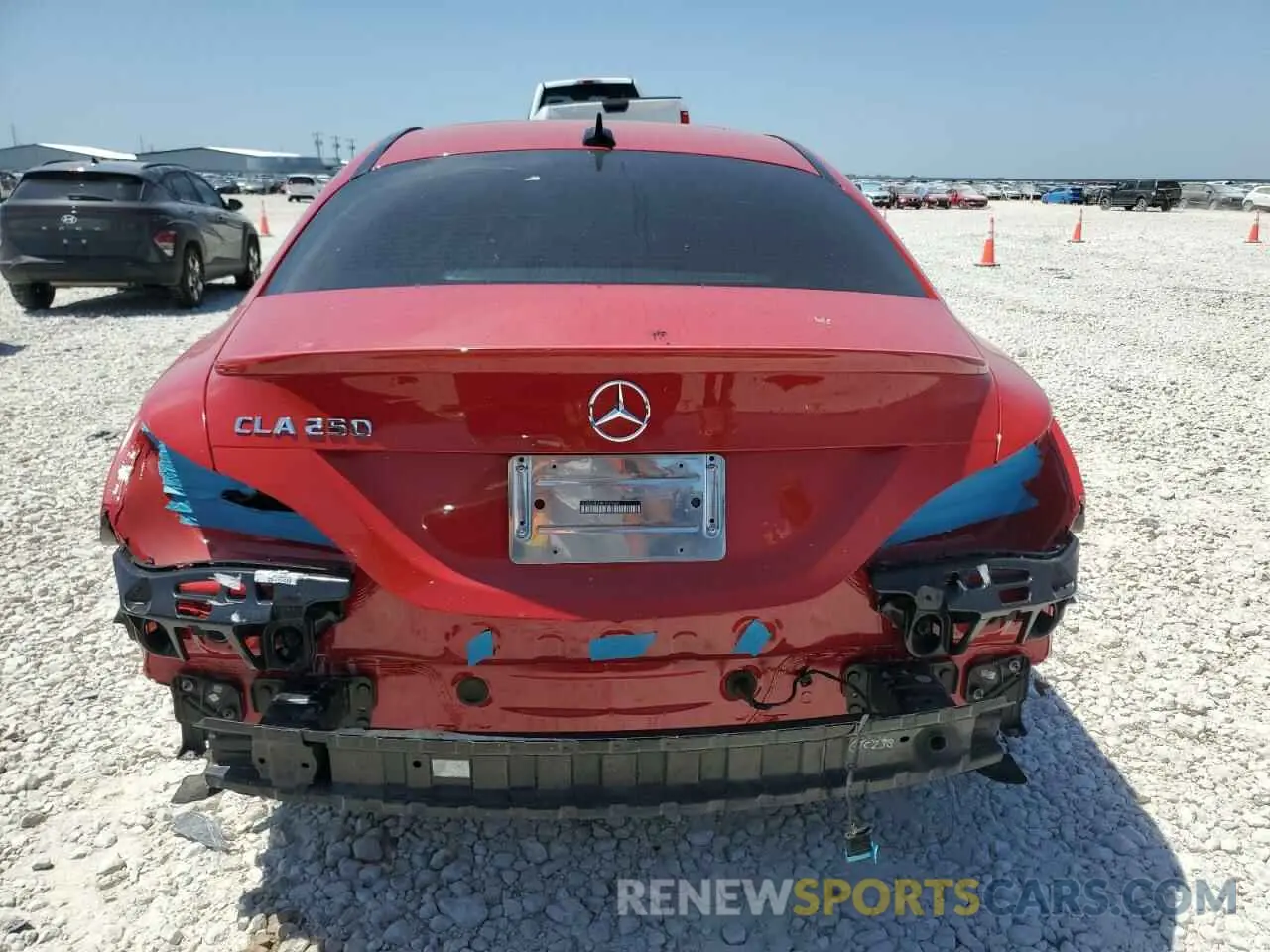 6 Photograph of a damaged car WDDSJ4EB9KN759684 MERCEDES-BENZ CLA-CLASS 2019