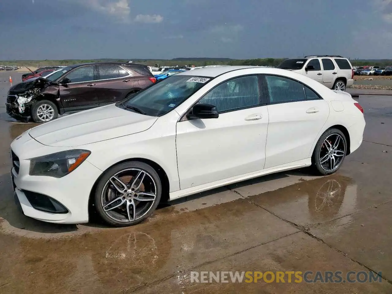 1 Photograph of a damaged car WDDSJ4EBXKN721879 MERCEDES-BENZ CLA-CLASS 2019