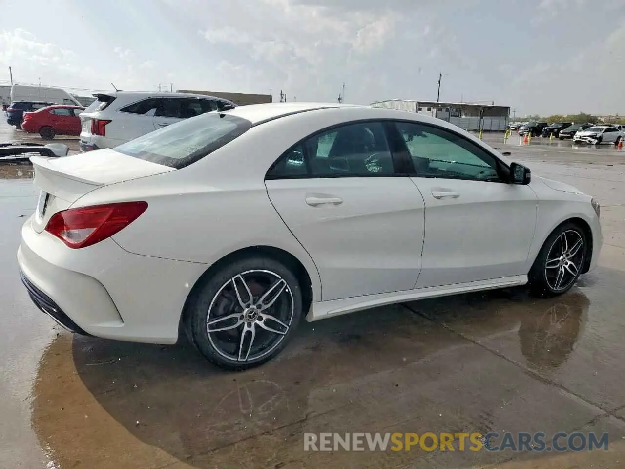 3 Photograph of a damaged car WDDSJ4EBXKN721879 MERCEDES-BENZ CLA-CLASS 2019