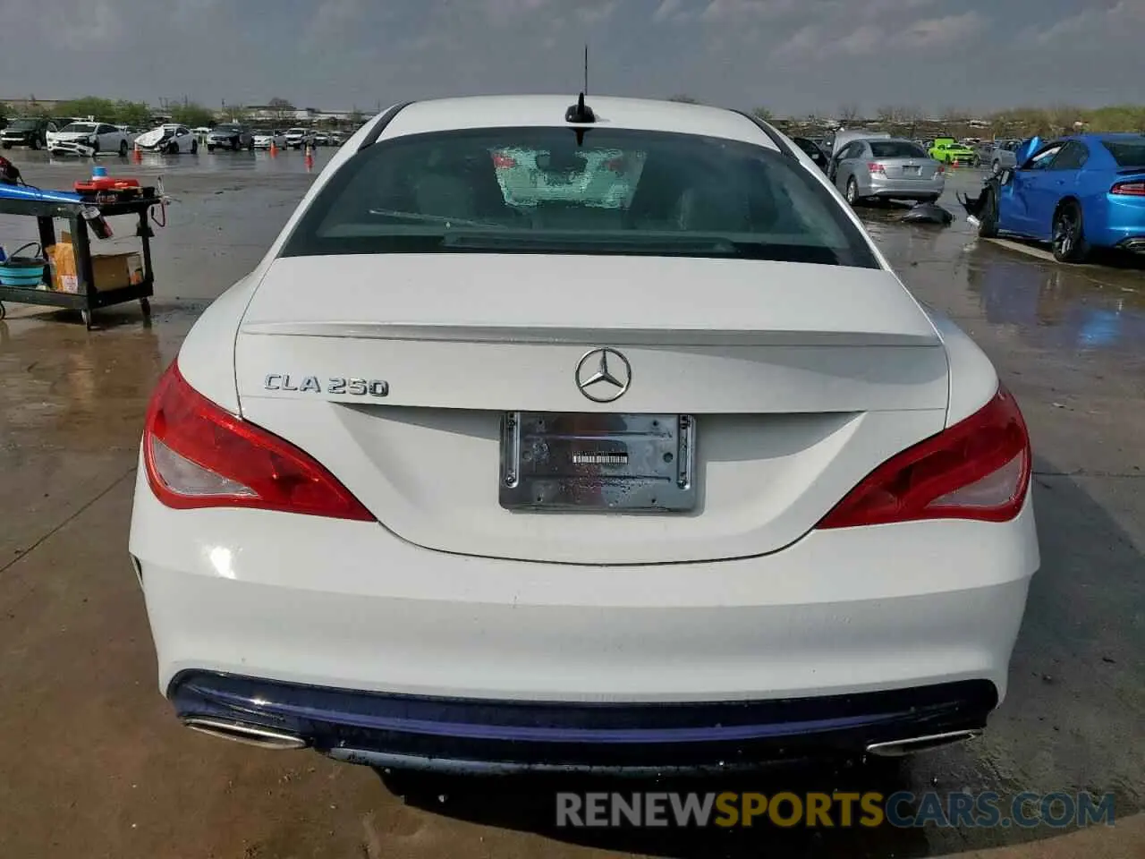 6 Photograph of a damaged car WDDSJ4EBXKN721879 MERCEDES-BENZ CLA-CLASS 2019