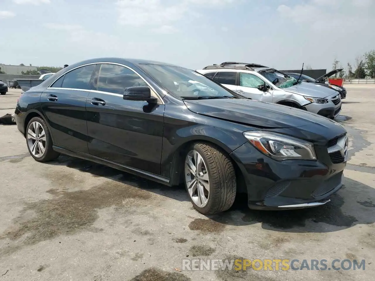 4 Photograph of a damaged car WDDSJ4EBXKN749729 MERCEDES-BENZ CLA-CLASS 2019