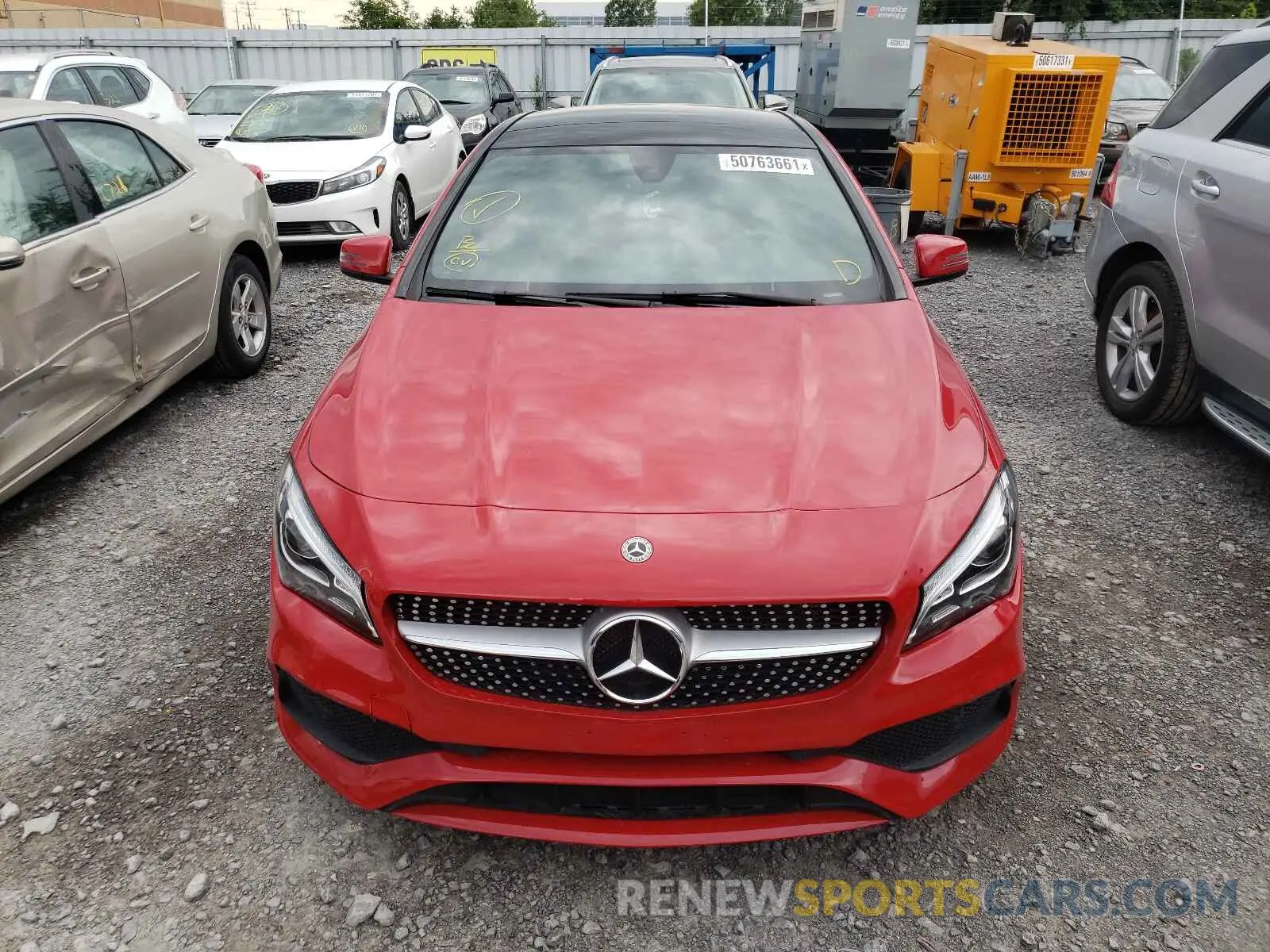 9 Photograph of a damaged car WDDSJ4GB0KN717577 MERCEDES-BENZ CLA-CLASS 2019