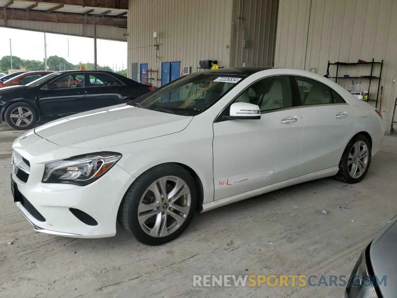 1 Photograph of a damaged car WDDSJ4GB0KN723072 MERCEDES-BENZ CLA-CLASS 2019