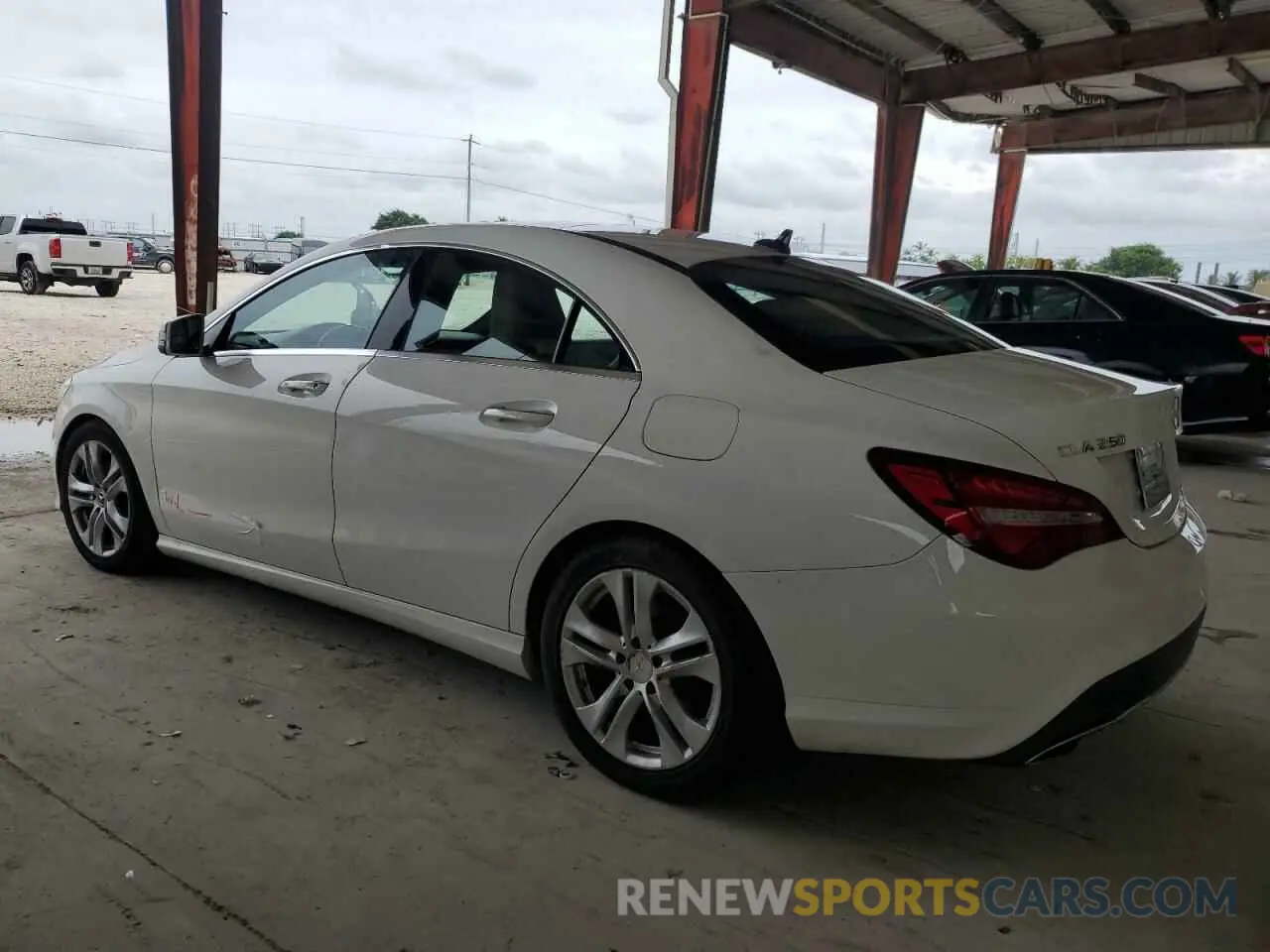 2 Photograph of a damaged car WDDSJ4GB0KN723072 MERCEDES-BENZ CLA-CLASS 2019