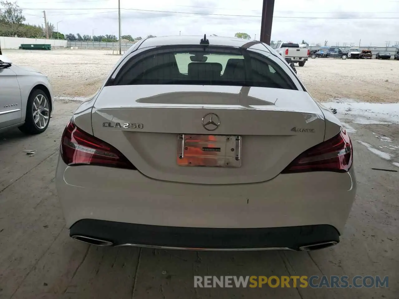 6 Photograph of a damaged car WDDSJ4GB0KN723072 MERCEDES-BENZ CLA-CLASS 2019