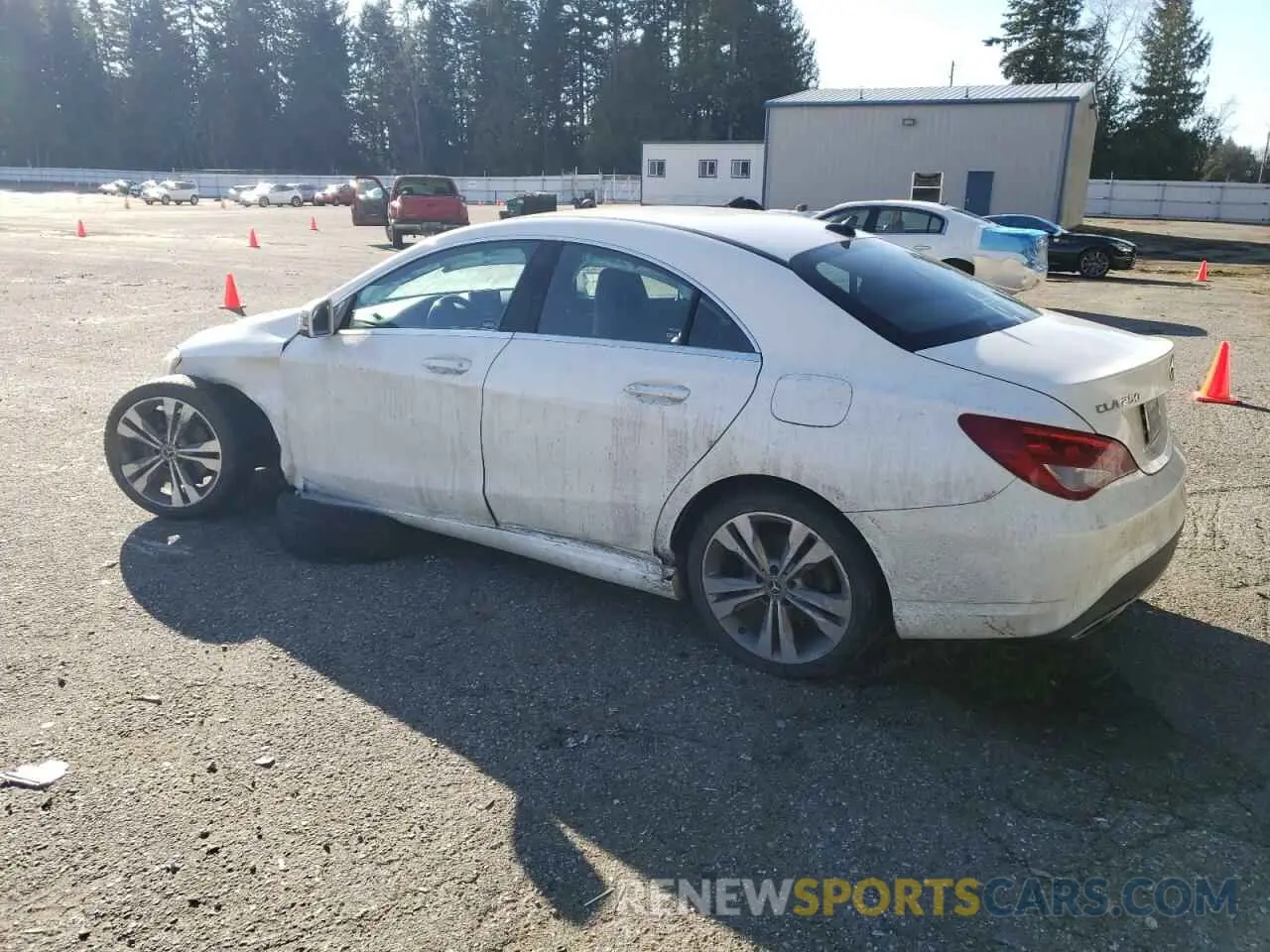 2 Photograph of a damaged car WDDSJ4GB2KN723526 MERCEDES-BENZ CLA-CLASS 2019