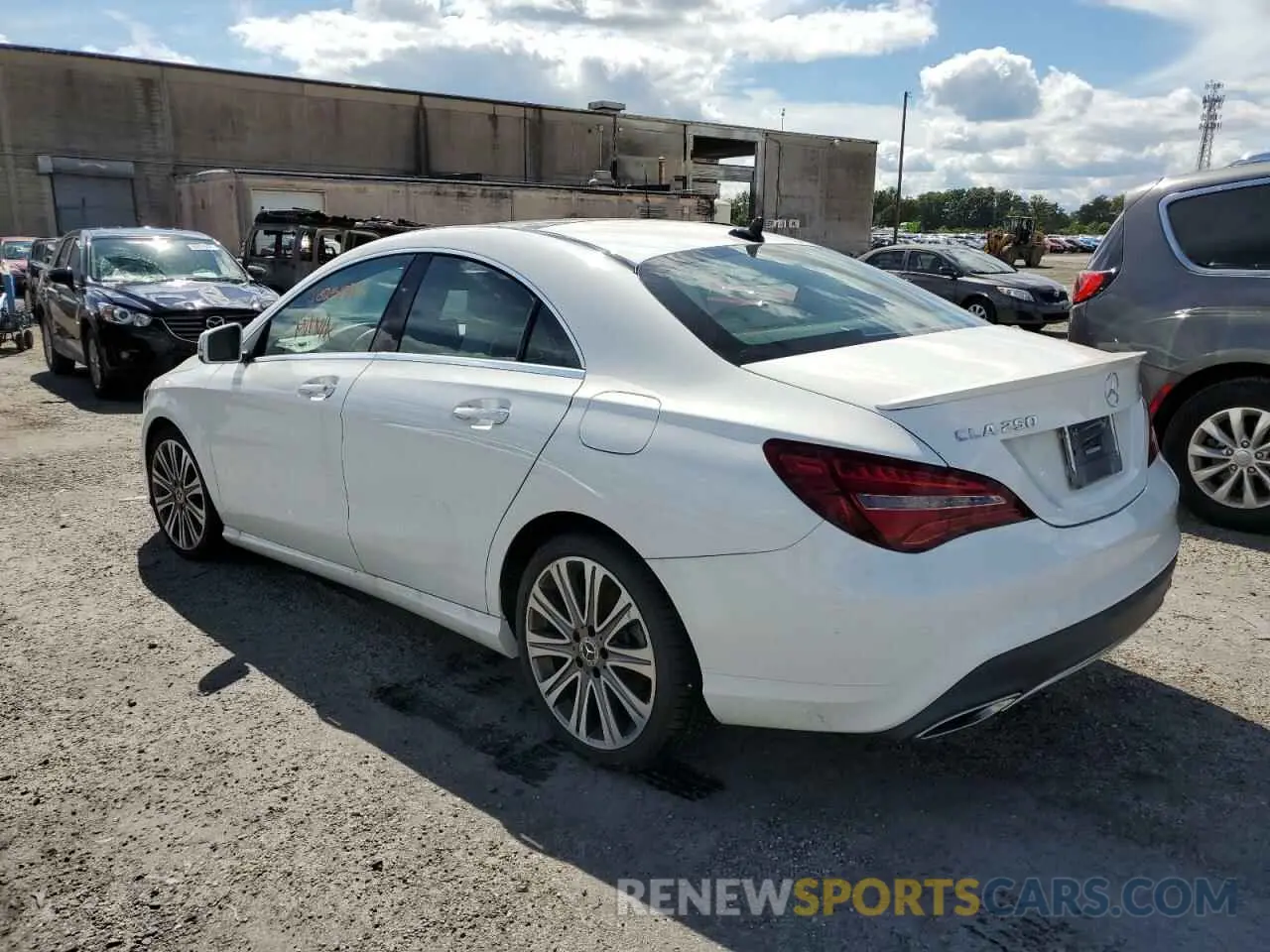 3 Photograph of a damaged car WDDSJ4GB3KN749701 MERCEDES-BENZ CLA-CLASS 2019