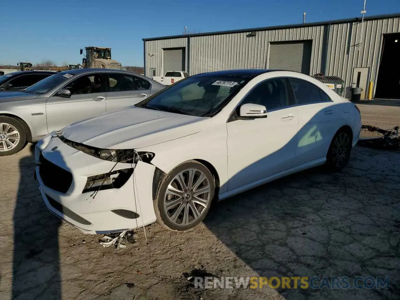 1 Photograph of a damaged car WDDSJ4GB3KN767079 MERCEDES-BENZ CLA-CLASS 2019