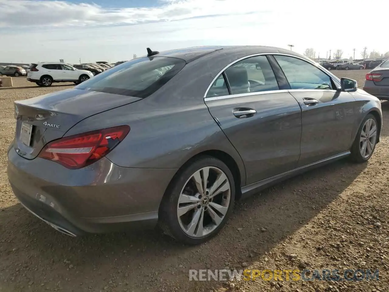 3 Photograph of a damaged car WDDSJ4GB4KN744393 MERCEDES-BENZ CLA-CLASS 2019