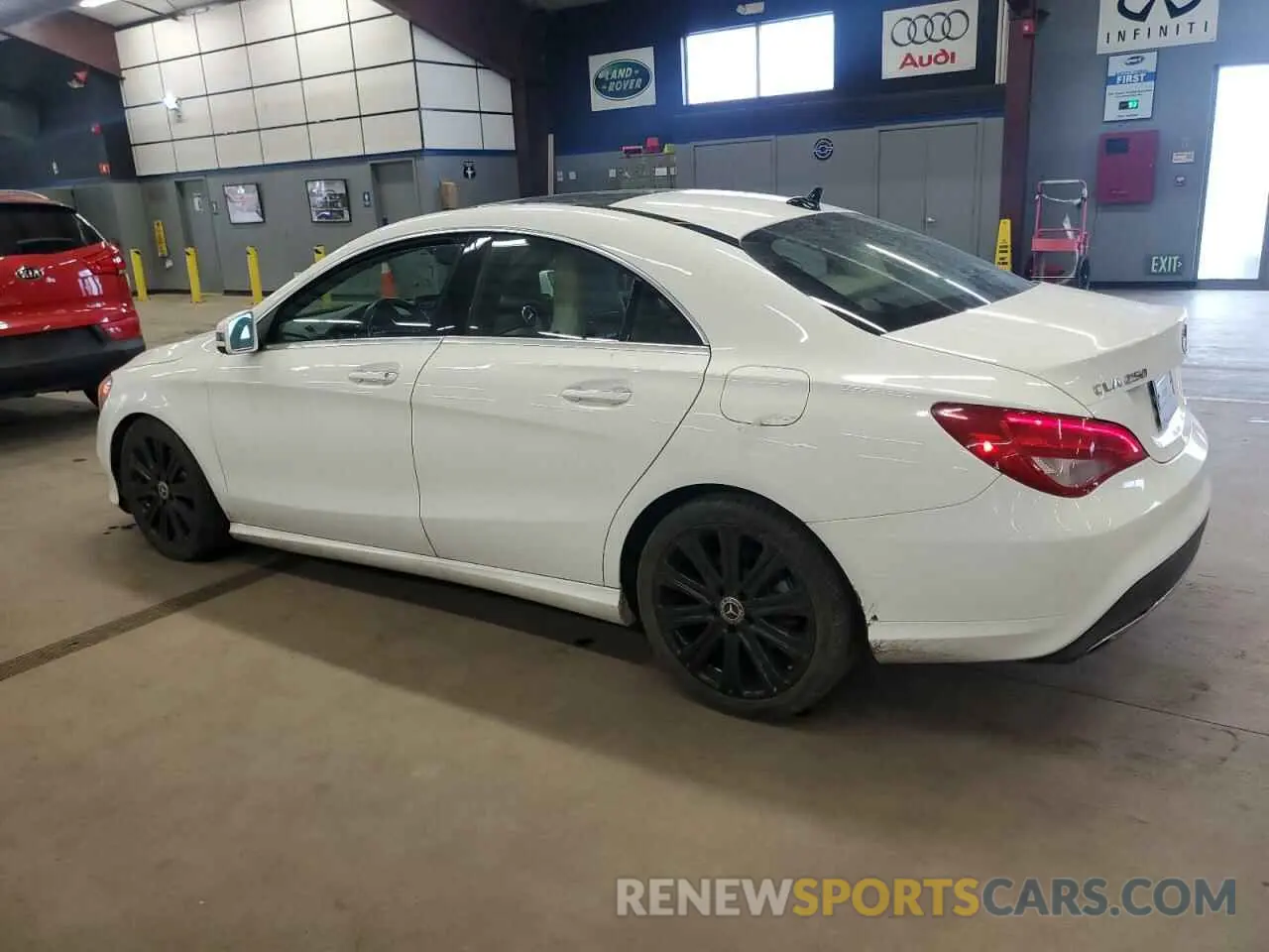 2 Photograph of a damaged car WDDSJ4GB4KN744944 MERCEDES-BENZ CLA-CLASS 2019