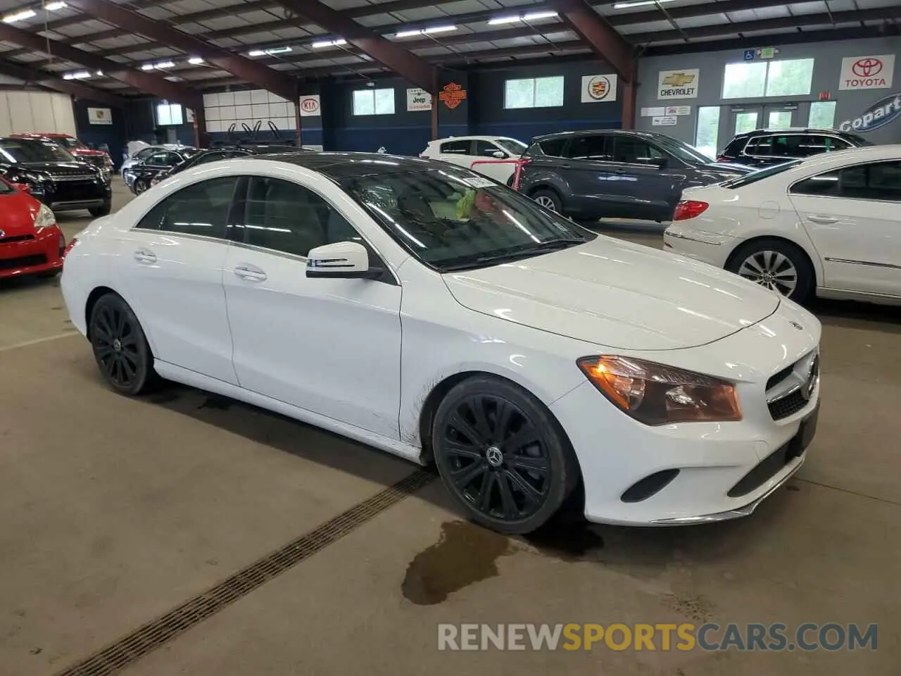 4 Photograph of a damaged car WDDSJ4GB4KN744944 MERCEDES-BENZ CLA-CLASS 2019