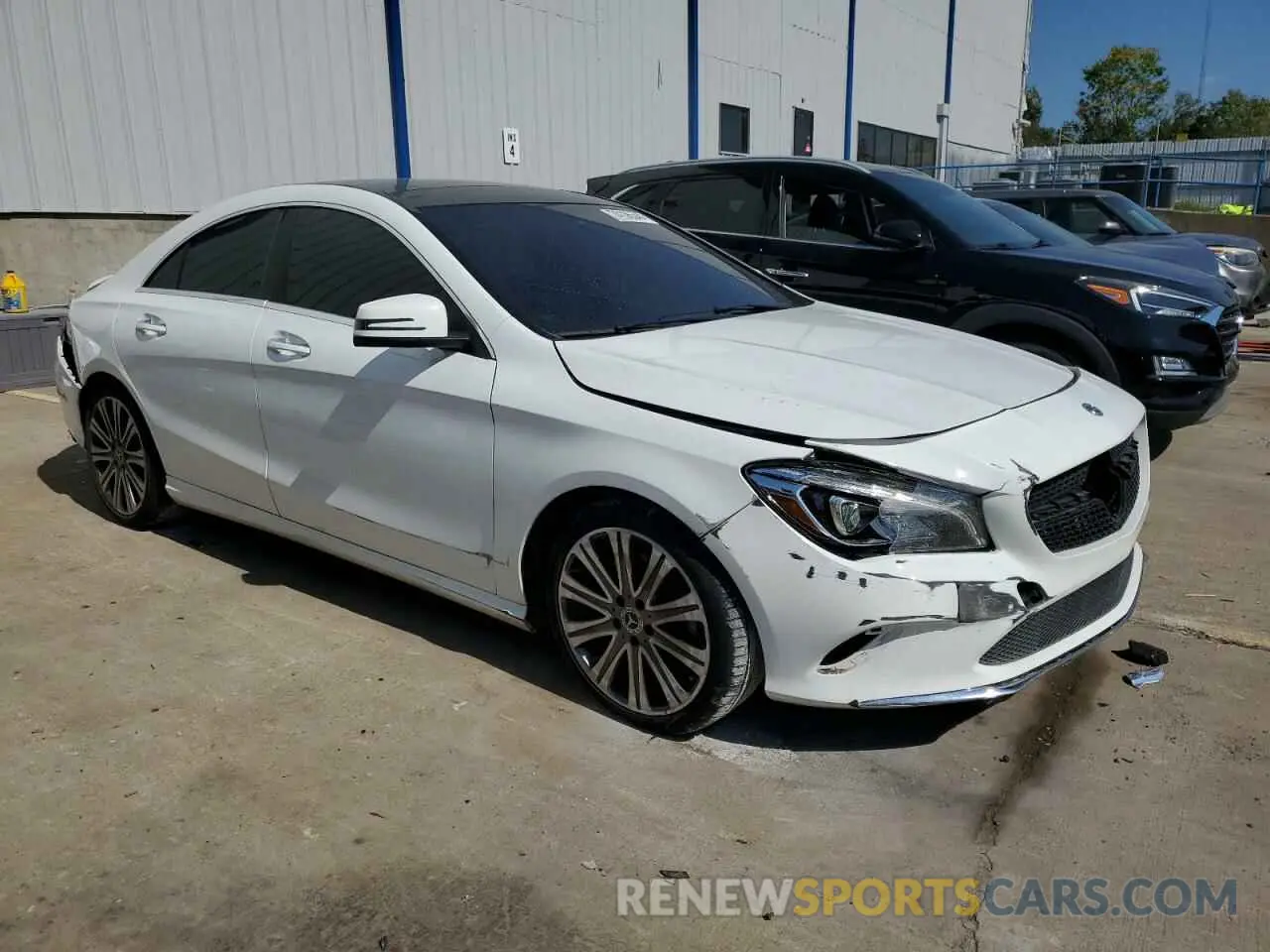 4 Photograph of a damaged car WDDSJ4GB4KN748976 MERCEDES-BENZ CLA-CLASS 2019