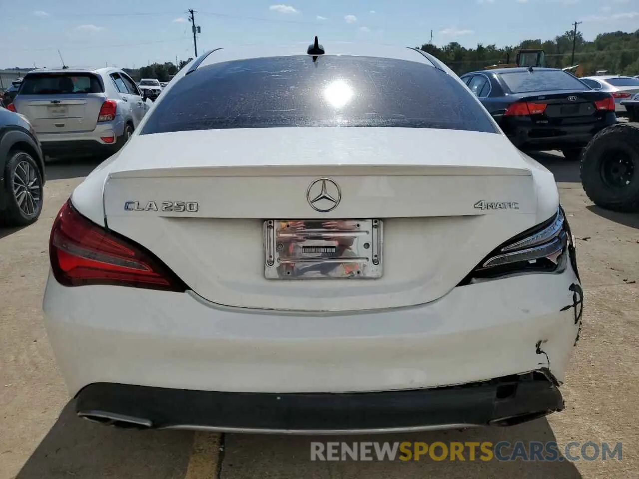 6 Photograph of a damaged car WDDSJ4GB4KN748976 MERCEDES-BENZ CLA-CLASS 2019