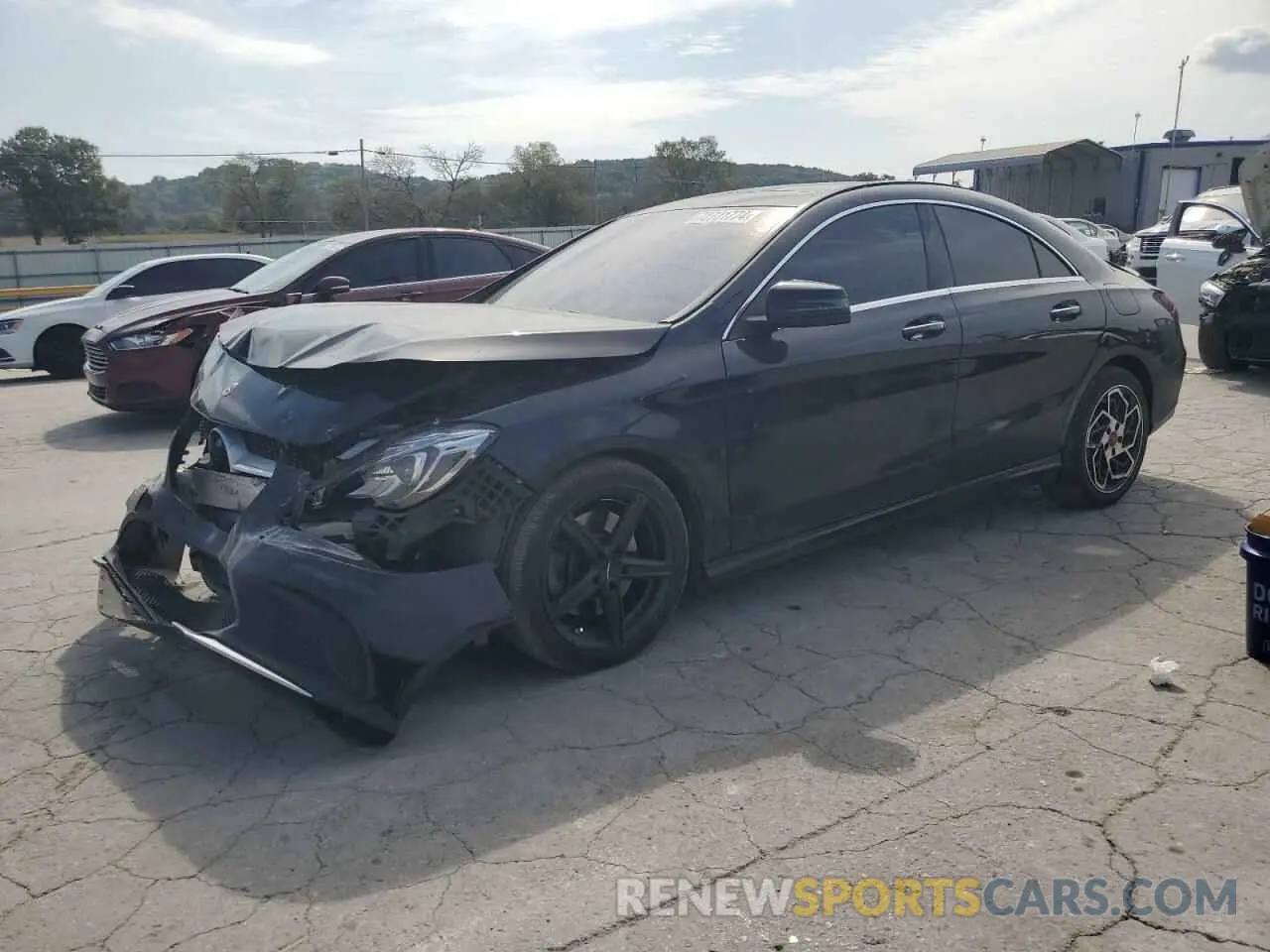1 Photograph of a damaged car WDDSJ4GB5KN723410 MERCEDES-BENZ CLA-CLASS 2019