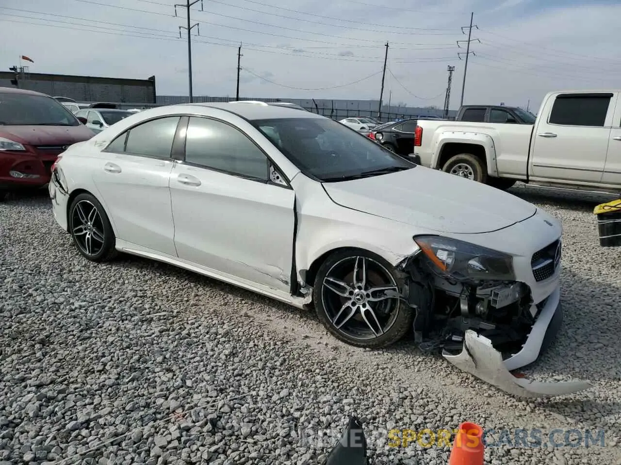 4 Photograph of a damaged car WDDSJ4GB5KN748260 MERCEDES-BENZ CLA-CLASS 2019
