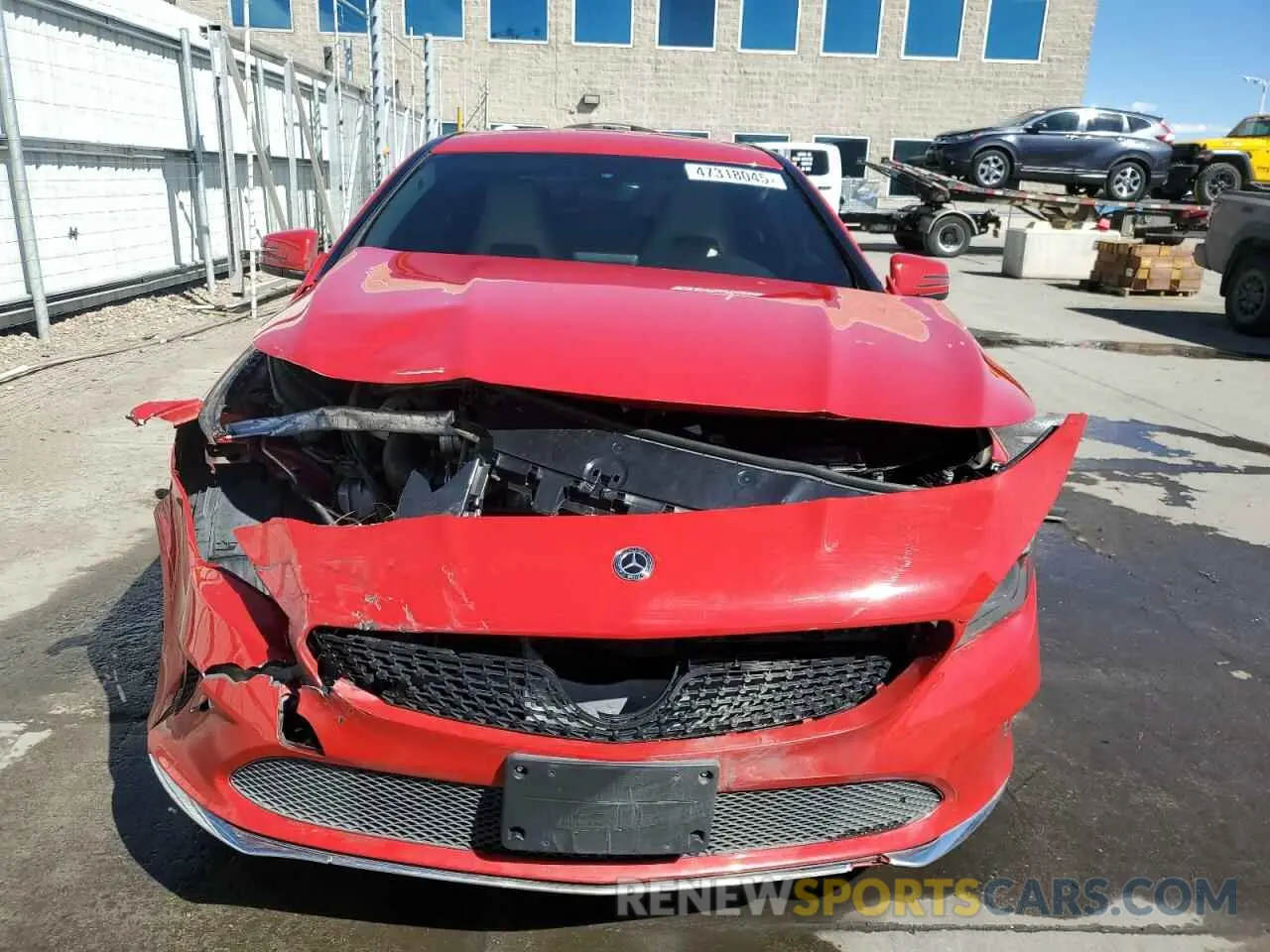 5 Photograph of a damaged car WDDSJ4GB6KN726705 MERCEDES-BENZ CLA-CLASS 2019