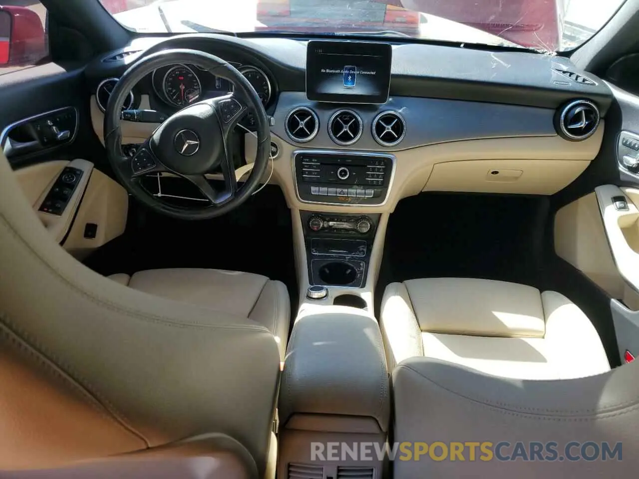 8 Photograph of a damaged car WDDSJ4GB6KN726705 MERCEDES-BENZ CLA-CLASS 2019