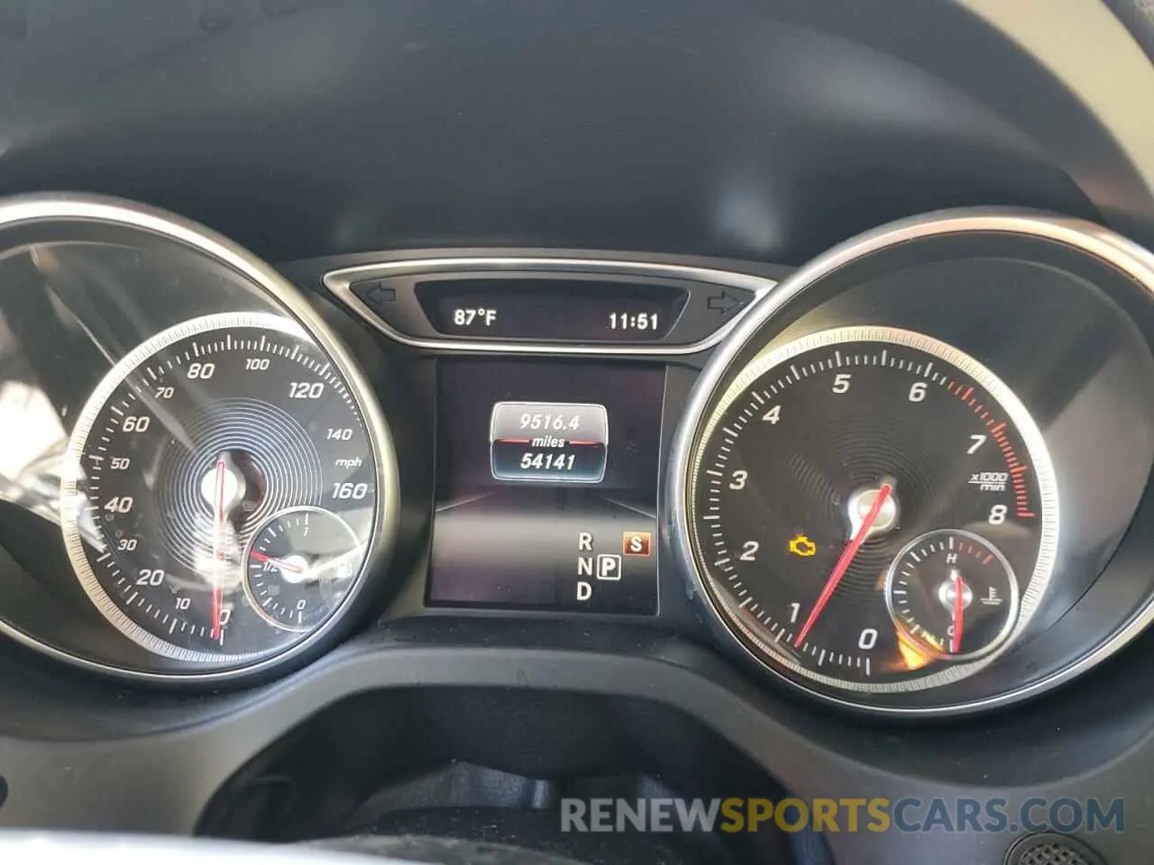 9 Photograph of a damaged car WDDSJ4GB6KN726705 MERCEDES-BENZ CLA-CLASS 2019