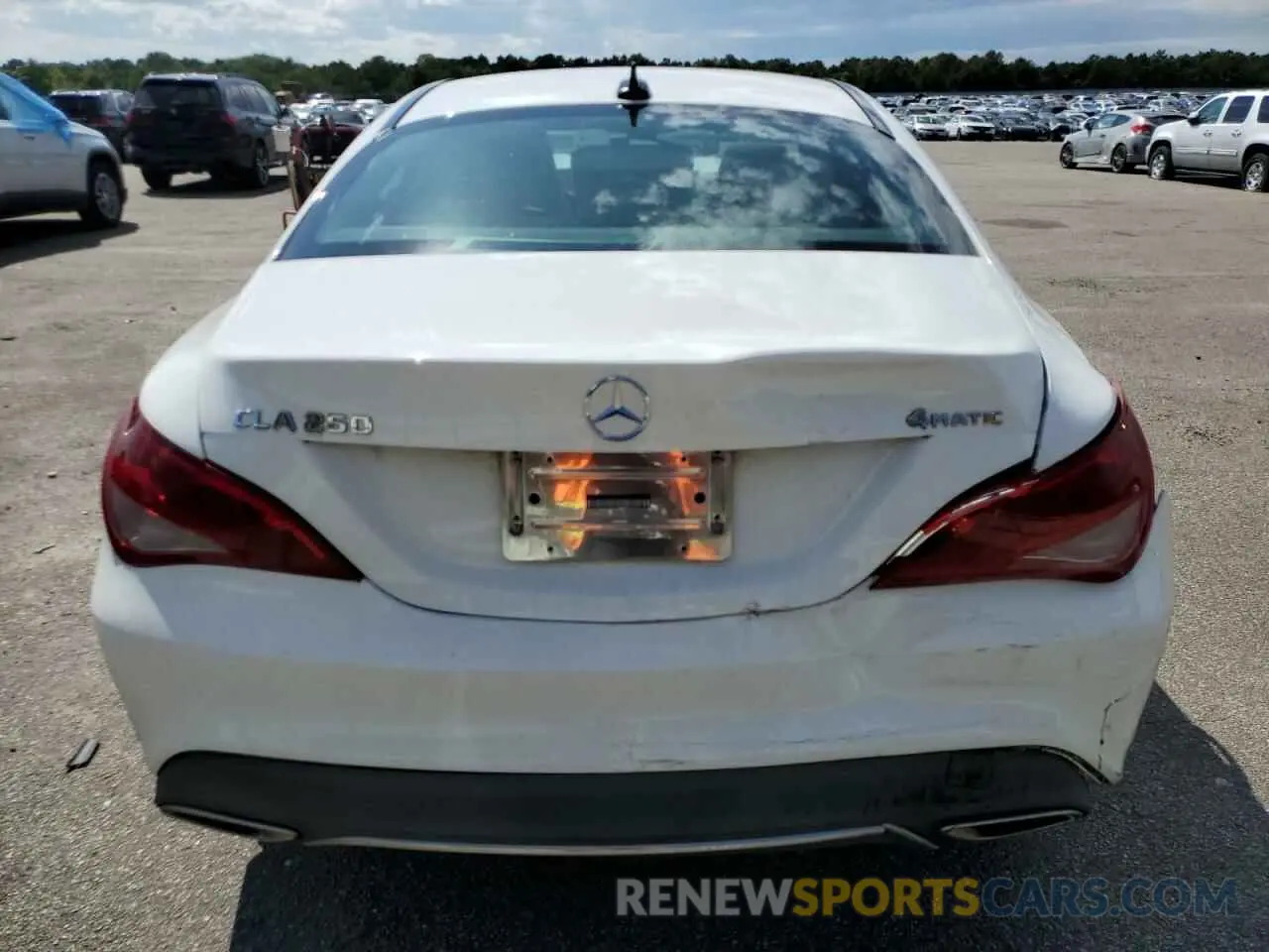 6 Photograph of a damaged car WDDSJ4GB7KN723523 MERCEDES-BENZ CLA-CLASS 2019