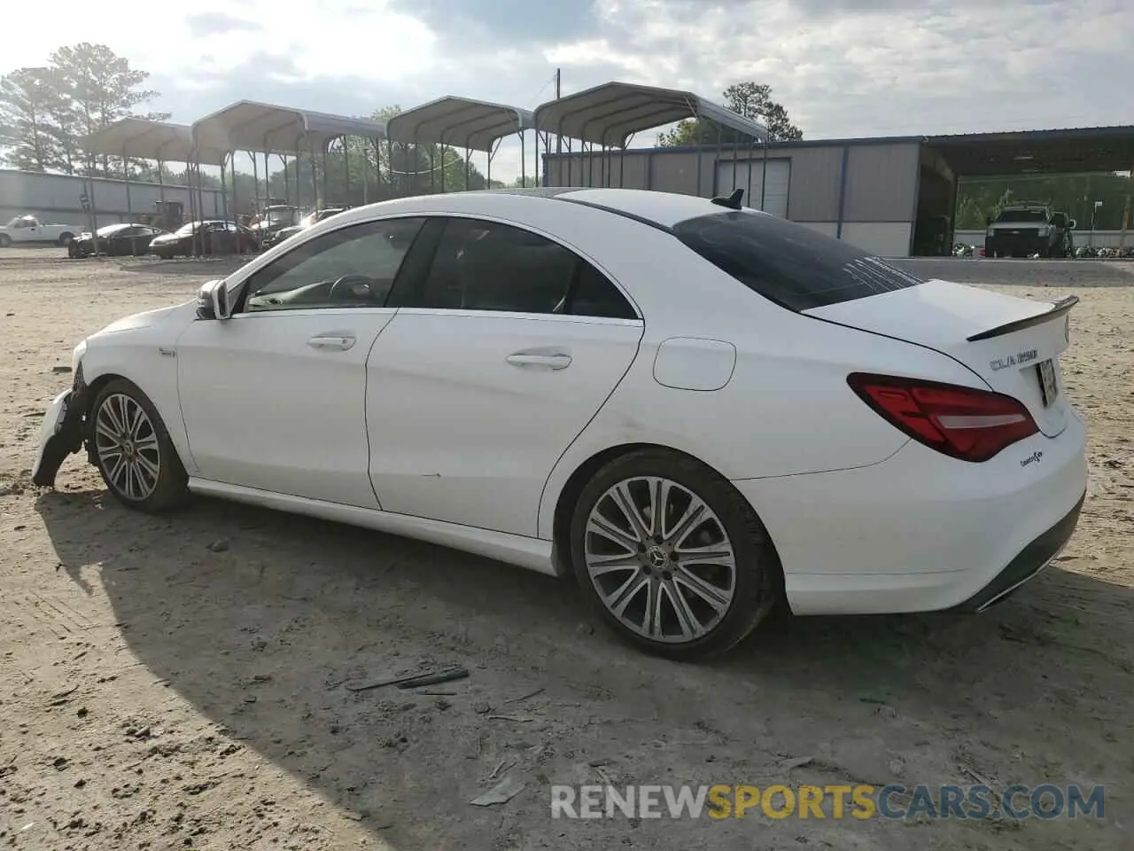 2 Photograph of a damaged car WDDSJ4GB7KN740001 MERCEDES-BENZ CLA-CLASS 2019