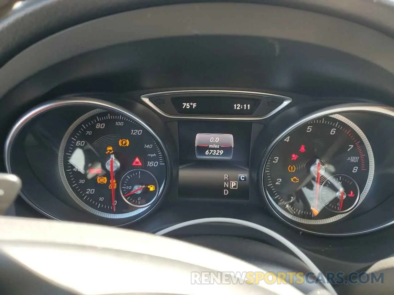 9 Photograph of a damaged car WDDSJ4GB8KN756109 MERCEDES-BENZ CLA-CLASS 2019
