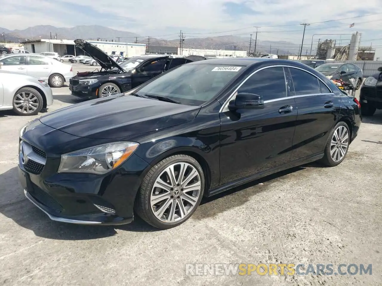 1 Photograph of a damaged car WDDSJ4GB8KN776859 MERCEDES-BENZ CLA-CLASS 2019