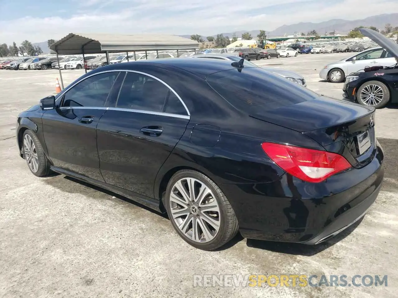 2 Photograph of a damaged car WDDSJ4GB8KN776859 MERCEDES-BENZ CLA-CLASS 2019