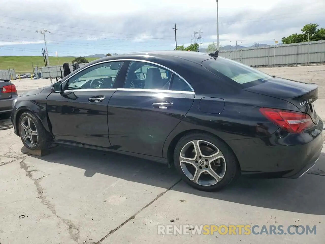 2 Photograph of a damaged car WDDSJ4GB9KN760895 MERCEDES-BENZ CLA-CLASS 2019