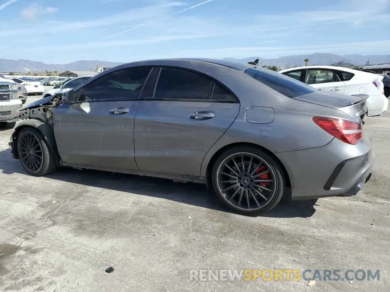 2 Photograph of a damaged car WDDSJ5CB6KN773289 MERCEDES-BENZ CLA-CLASS 2019