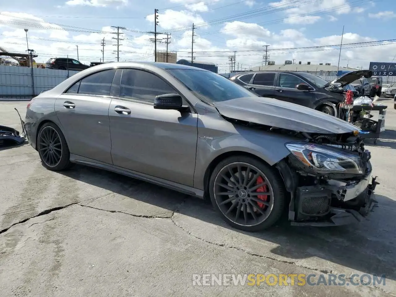 4 Photograph of a damaged car WDDSJ5CB6KN773289 MERCEDES-BENZ CLA-CLASS 2019
